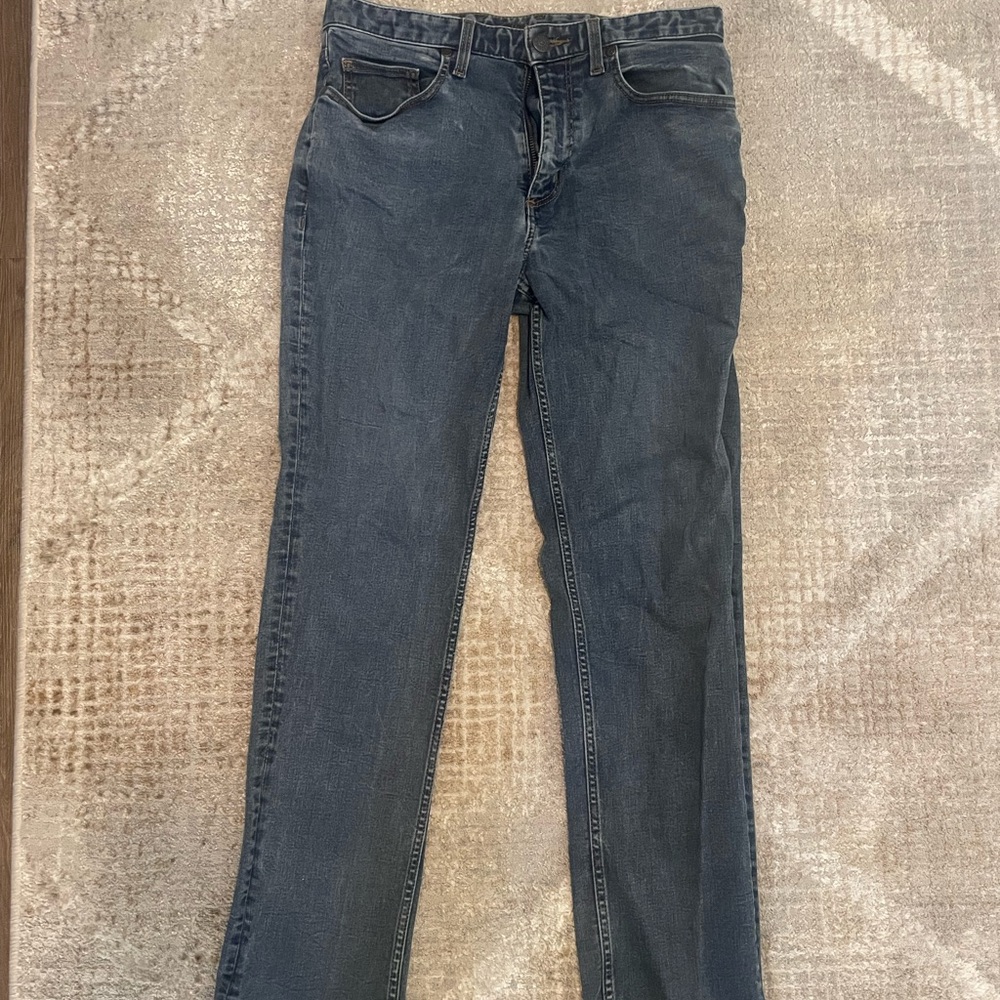 Johnston & Murphy Blue Denim Pants